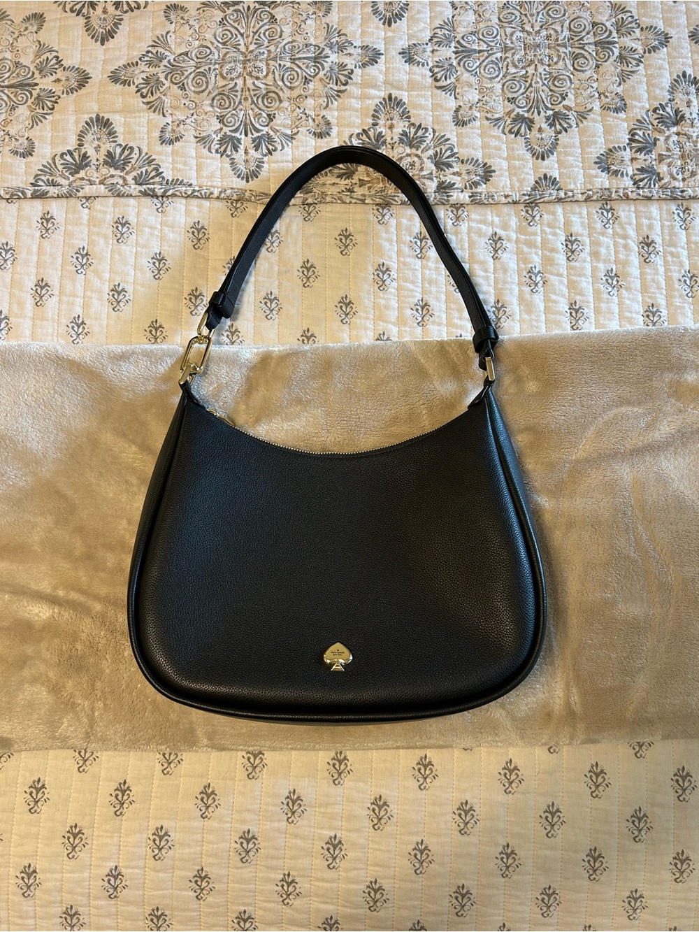 Kate Spade Kayla Large Shoulder Bag in Black